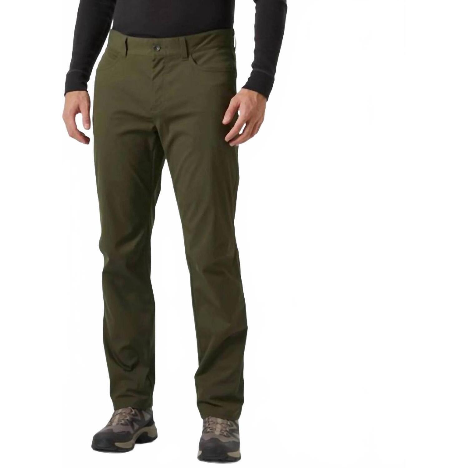 New Helly Hansen Holmen 5 Pocket Pant In Utility Green